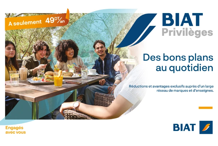 La BIAT lance l’application BIAT Privilèges