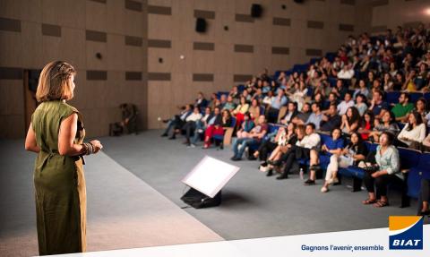 Une cérémonie de graduation de la 2ème cohorte de B@Labs