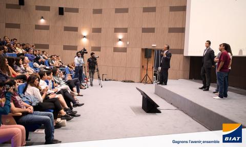 Une cérémonie de graduation de la 2ème cohorte de B@Labs